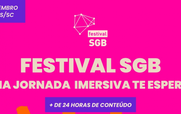 A 11ª edição do Festival SGB, convida a o público a experiência de construir a sua própria jornada de impacto, arte e educação em dados.