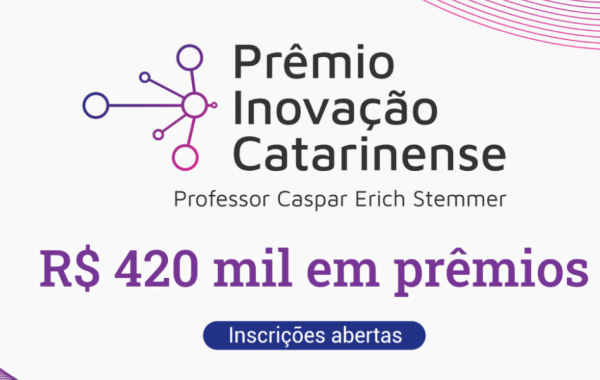 Fapesc reconhece 10 categorias da área de Ciência, Tecnologia e Inovação com premiação total de R$ 420 mil no Prêmio Inovação Catarinense