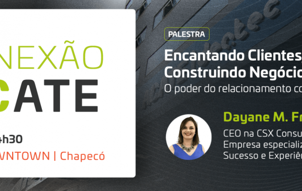 Eventos são gratuitos e levarão ao Oeste de SC conteúdos e networking para empresas de tecnologia e profissionais de gestão de pessoas