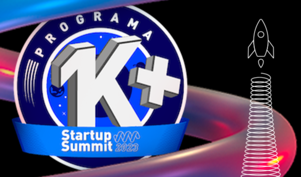 Programa 1K+ garante visibilidade, networking, capacitação e oportunidades de captação de investimentos no Startup Summit 2023