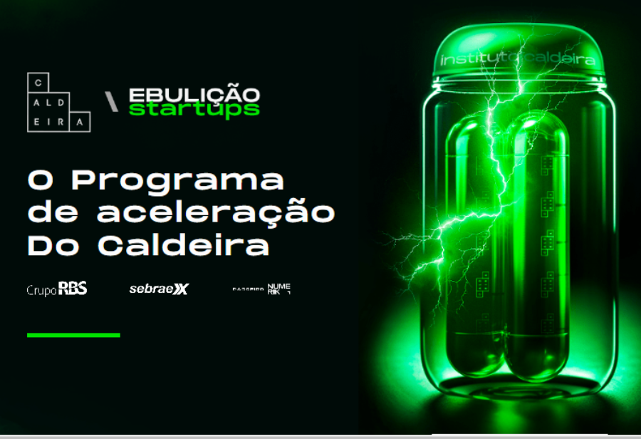 Inscrições para o programa de aceleração Ebulição do Instituto Caldeira encerram no próximo dia 16 de julho