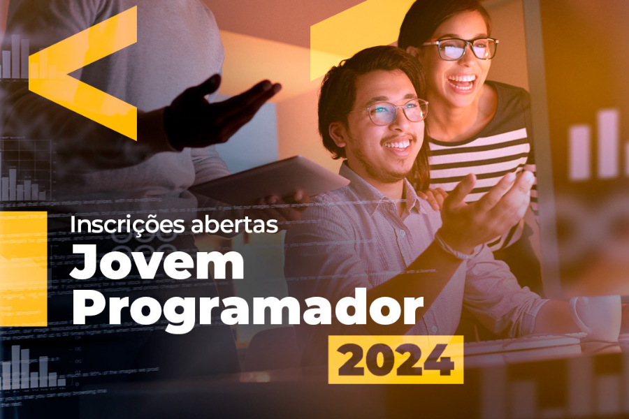 Jovens com renda per capita familiar de até dois salários mínimos possuem gratuidade para participar do programa Jovem Programador 2024.