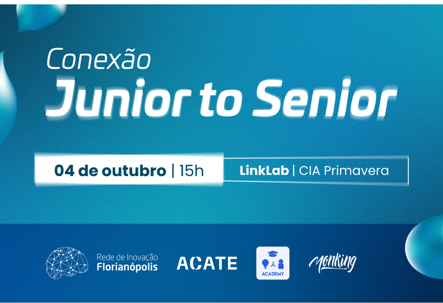 1ª edição do Conexão Junior to Senior promoverá bate-papo de estudantes e empresas juniores com Eduardo Vieira, CEO da Monking.