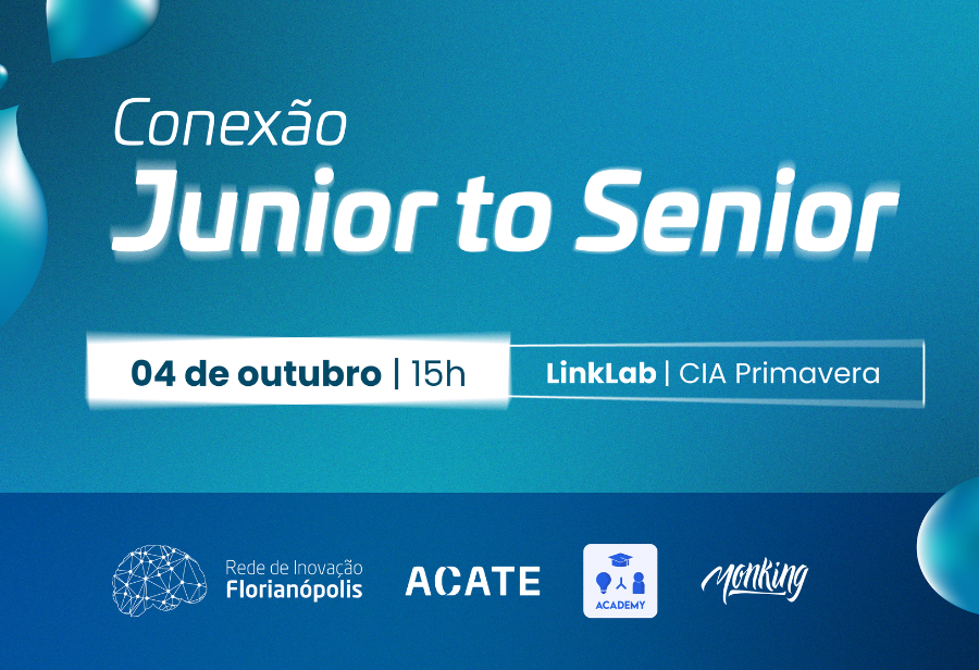 1ª edição do Conexão Junior to Senior promoverá bate-papo de estudantes e empresas juniores com Eduardo Vieira, CEO da Monking.