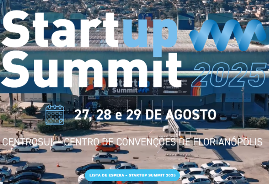 Startup Summit 2025: conheça o primeiro palestrante confirmado e entre na lista de espera para garantir dois ingressos pelo preço de um.