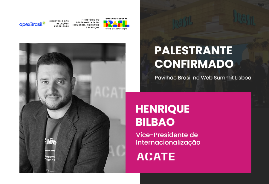 Web Summit Lisboa é a maior conferência de tecnologia e inovação do mundo; O vice-presidente de Internacionalização da ACATE fará palestra.